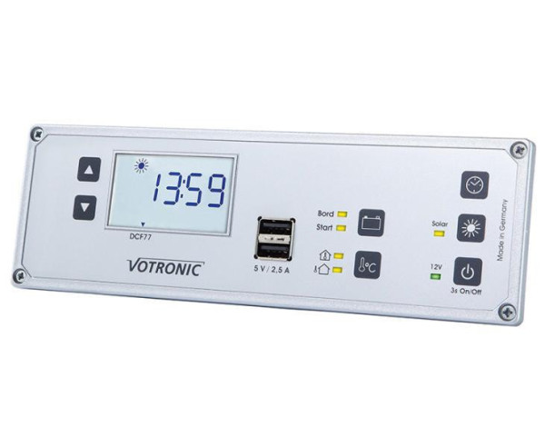 Solární počítač s LCD kombi panelem (bez ukazatele nádrže)