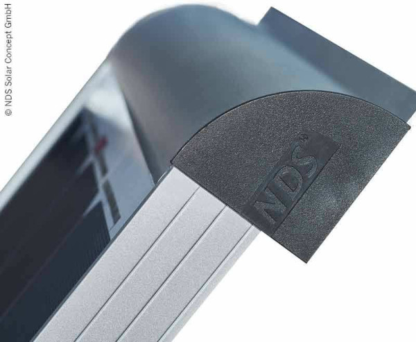 Solární panel NDS 100W Slim s monokrystalickými články a integrovaným spoilerem