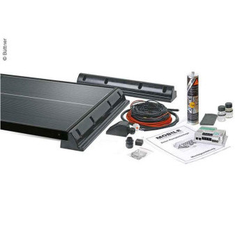 Systém solární kompletní Büttner Elektronik MT 65 CIS Line, 65 Wp (pro AGM, LiFePO4 a gelové baterie)
