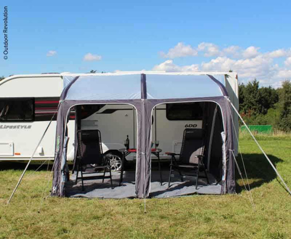Nafukovací předstan ke karavanu Outdoor Revolution E-Sport Air 325 XL (pro montážní výšku 265–280 cm, jednobodové nafukování)