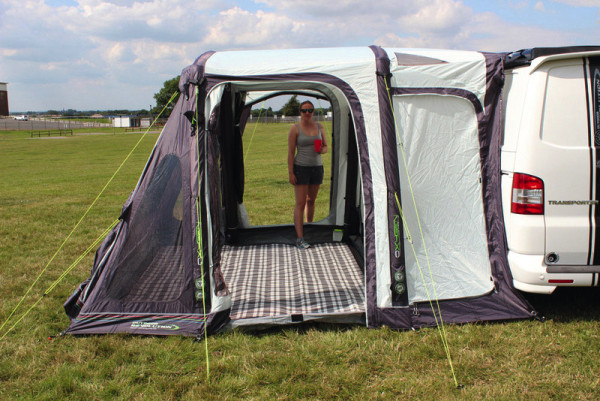 Nafukovací předstan k dodávce Outdoor Revolution Movelite T2, 3,10 × 3,60 m (výška 220–225 cm)