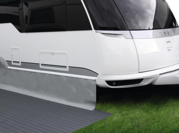 Zimní podlahová zábrana pod karavan Thule, světle šedá, šířka 75 cm, délka 25 m (kód WI-Bodensch.hgrau75cm 25m)