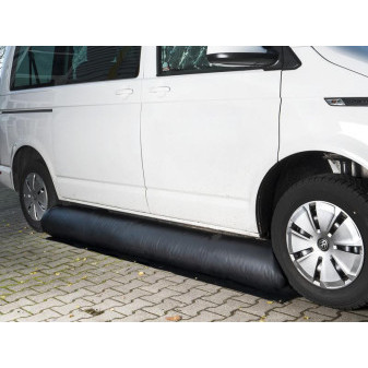 Clona větrná nafukovací podvozková pro obytné dodávky a kempinkové autobusy (HD-PVC, černá)