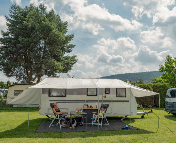Univerzální sluneční clona REIMO TENT COMO 3, 300x240 cm, světle šedá