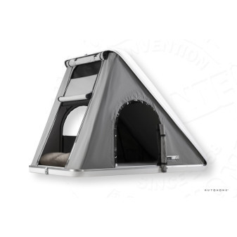 Střešní stan 230 × 130 cm Columbus – pevná skořepina, automatické otevírání