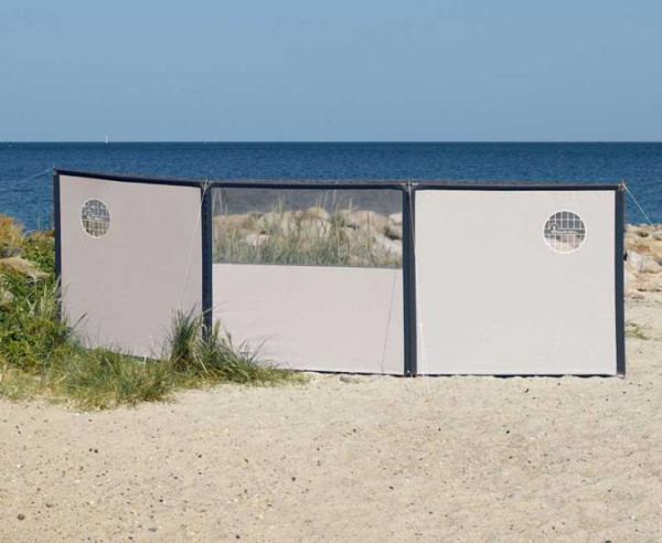 Neprůhledná zástěna proti větru ISABELLA FLEX 1540x1400 mm