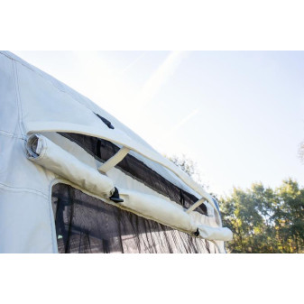 Stan zadní Reimo Upgrade Premium pro VW T5/T6 (s podlážkou, 200 × 195 cm)