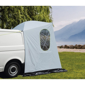 Předstan nafukovací ke karavanu UPGRADE DOME PREMIUM (šířka 220 / 260 / 325 cm, montážní výška 230–250 cm)