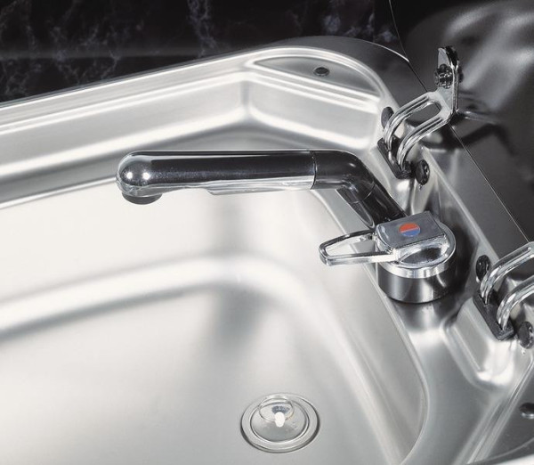 Baterie směšovací sklopná pro dřezy SMEV 70135 / 70136 se spínačem, chrom