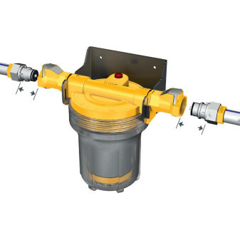 Filtrační systém průtokový Lilie Certec Inline Kompakt-Turbo (10 mm)