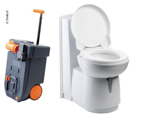 Thetford Cassette Toilet C263-CS – elektrický kazetový záchod 17,5 l (plast)