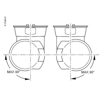 Thetford Cassette Toilet C262-CWE – elektrický kazetový záchod 18 l (bílý plast)