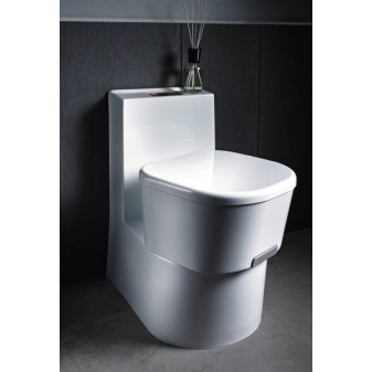 Otočné kazetové WC Dometic Saneo Comfort CW (keramická vložka, nádrž 7 l, kazeta 16 l)