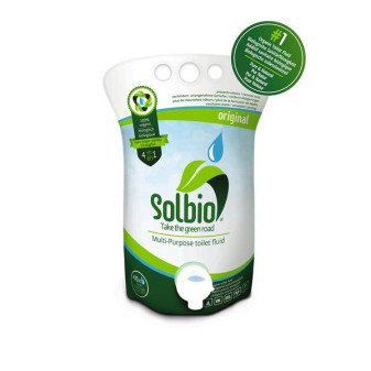 Sanitární přísada do chemického WC Solbio Original 10 l (Bag-in-Box) – 100% přírodní