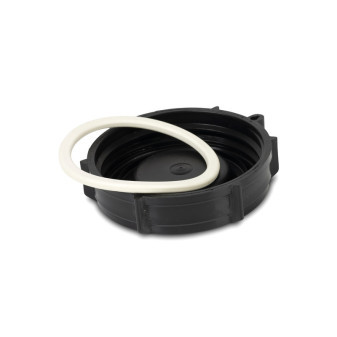 Víko náhradní pro nádrž na vodu s těsněním průměr 150 mm pro nádrž 60 l kód 611000 plastové černé