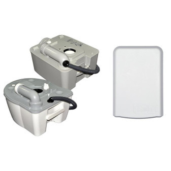 SOG II odvětrávací sada Typ C pro toalety Porta Potti (do dvířek, bílá)