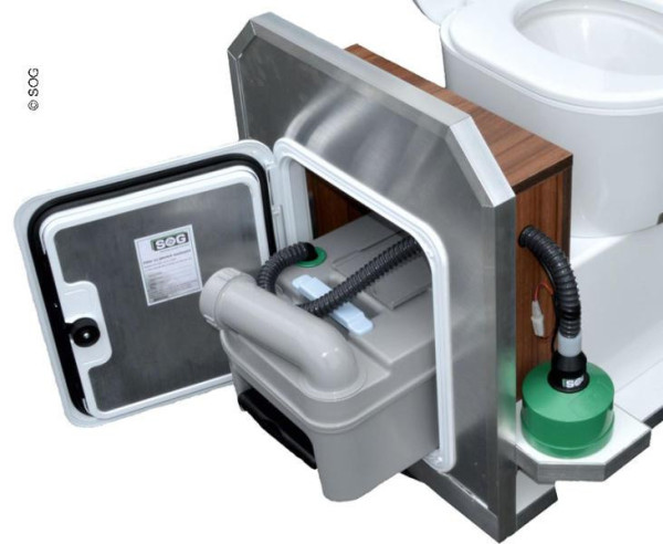 SOG odvětrávací sada Typ 320 S pro toalety Dometic CT 3000 / CT 4000 (střešní provedení)