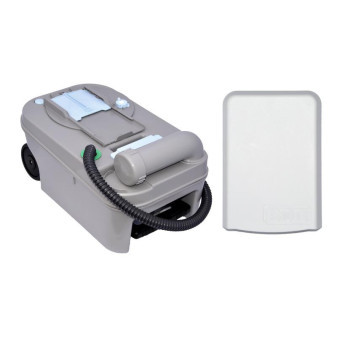 SOG odvětrávací sada Typ 320 S pro toalety Dometic CT 3000 / CT 4000 (do dvířek, černá)