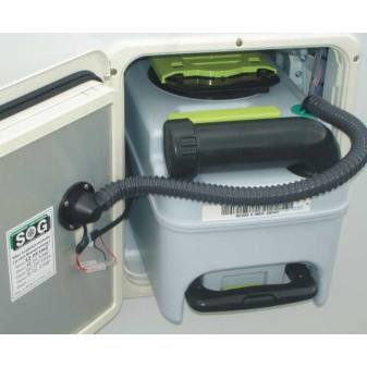 SOG odvětrávací sada Typ 3000A pro toalety Dometic CT 3000 (střešní provedení, bílá)
