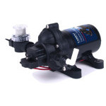 Vodní čerpadlo 3komorové tlakové  – 12 V, 10 l/min, 2,8 bar s předfiltrem