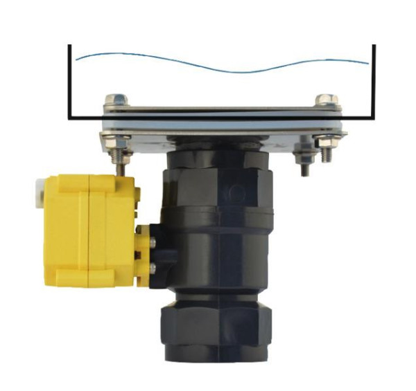 Ventil kulový elektrický 40 mm (12 V, plastový)