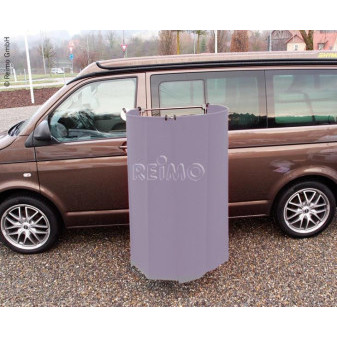 Soustředěná zástěna easyfix s sprchovým závěsem (šedá)