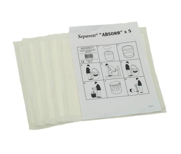 Separett Absorb, 5 kusů