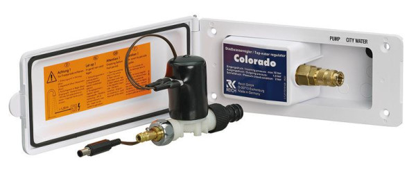 Regulátor městské vody Colorado Plus s odnímatelným magnetickým ventilem (bílý)