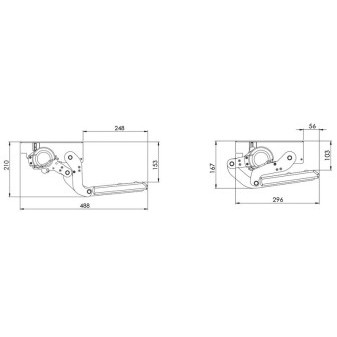 Schůdek elektrický T-Serie 46 (12 V, šířka 46 cm)