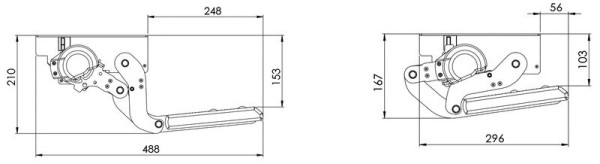 Schůdek elektrický T-Serie 46 (12 V, šířka 46 cm)