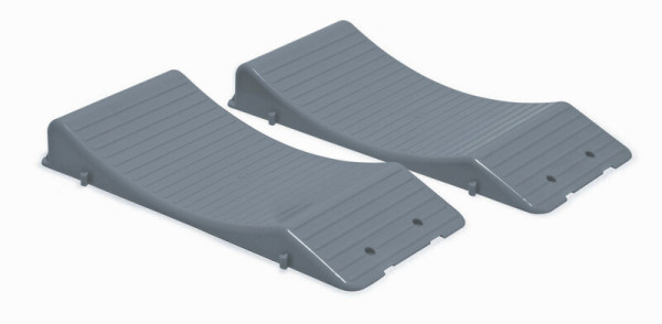 Sada chráničů pneumatik FIAMMA WheelSaver, šedá, 2ks