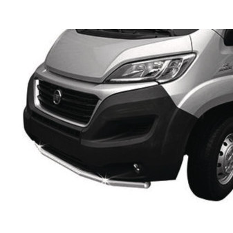 Spoilery nerezová ochranná trubka předního nárazníku ( Ř 60 mm) pro Fiat Ducato (od r.v. 2014)