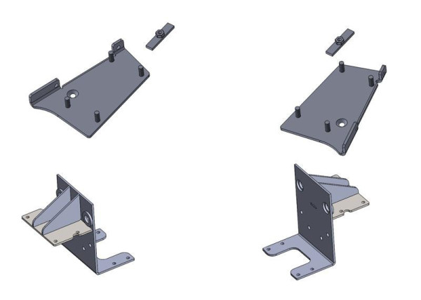 Sada adaptérů pro šasi X290 E6 SLC (pro Carbest Autolift)