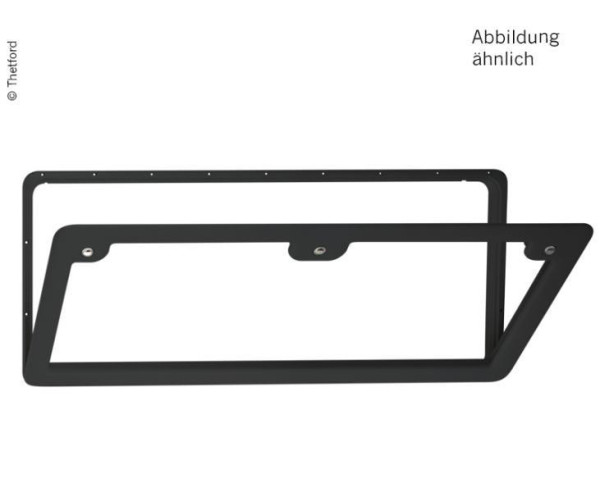 Servisní klapka 6 / Serviceklappe 6 (40 × 98 cm, černá)