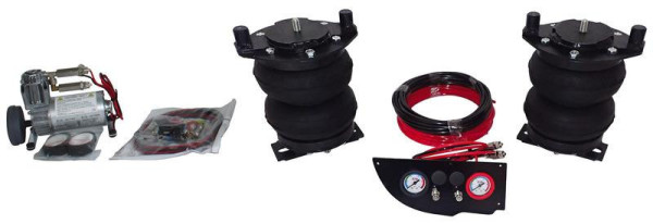 Přídavné vzduchové odpružení Carbest Basic 6" dvouokruhové, Fiat Ducato/Boxer/Jumper (od 2014)