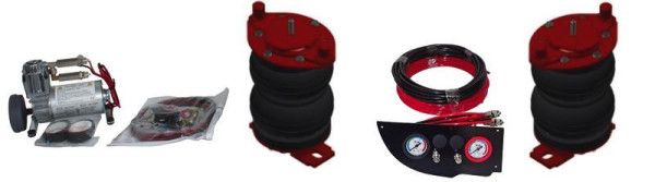 Odpružení vzduchové přídavné Carbest Basic 8" pro Fiat Ducato, Peugeot Boxer, Citroen Jumper (od r. v. 2014, dvouokruhový systém s kompresorem)