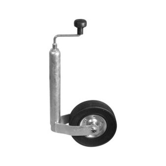 Kompletní pojezdová vzpěra O48mm, s kolečkem O200x50 mm WINTERHOFF
