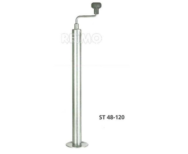 Noha opěrná AL-KO trubková pozinkovaná s klikou průměr 48 mm výška až 120 cm