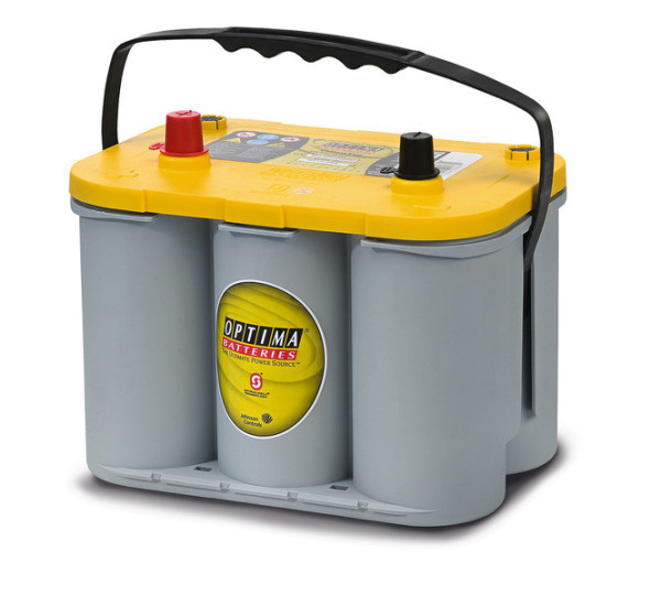 Napájecí sada pro pojezdy karavanů Truma Mover PowerSet Light s baterií Optima YT S 2.7 (38 Ah) a nabíječkou BC 10