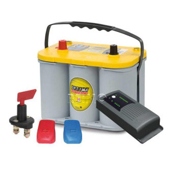 Napájecí sada pro pojezdy Truma Mover PowerSet (Optima YT S 4.2 55 Ah, nabíječka BC 10)