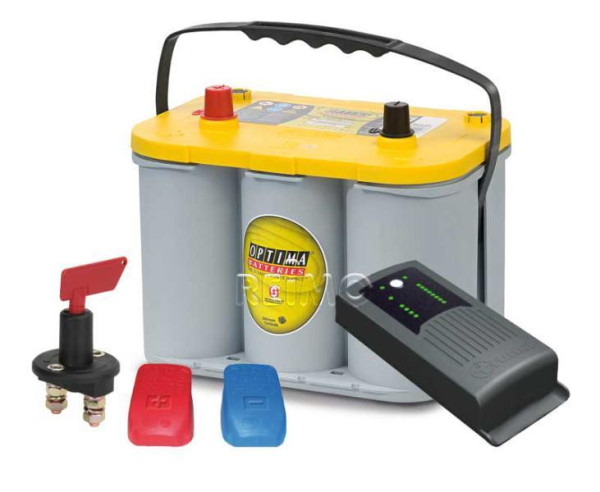 Napájecí sada pro pojezdy Truma Mover PowerSet (Optima YT S 4.2 55 Ah, nabíječka BC 10)