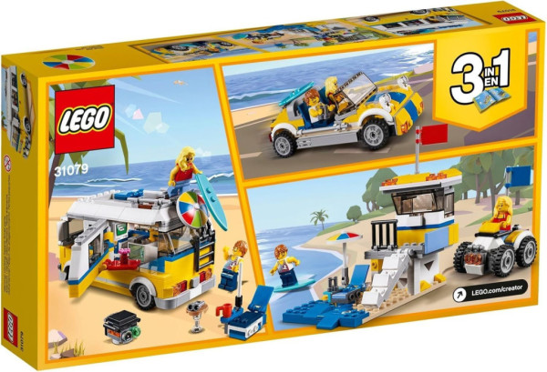 Lego stavebnice surfařská dodávka