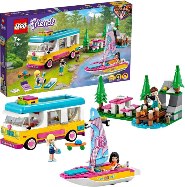 Lego stavebnice Kempování v lese