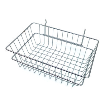 Košík drátěný závěsný, š30cmxh20cmxv10cm