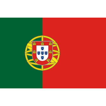 Samolepka - vlajka Portugalsko, 6x4cm