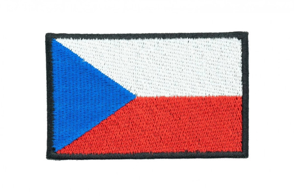 Nášivka - vlajka ČR, 7x5cm na nažehlení