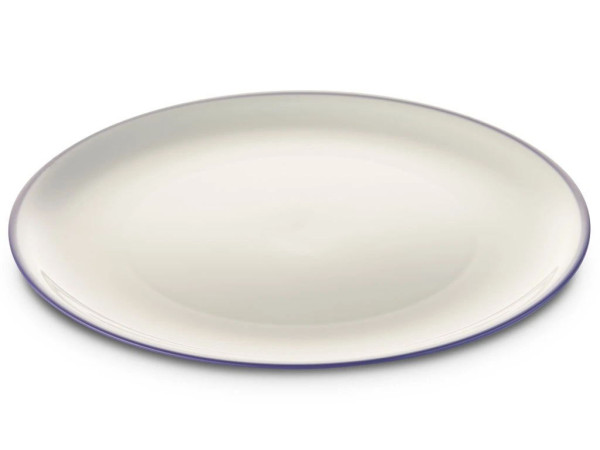 Talíř plastový nerozbitný Omada Sanalving Dinner Plate 24xh2cm ViolaCon modrý