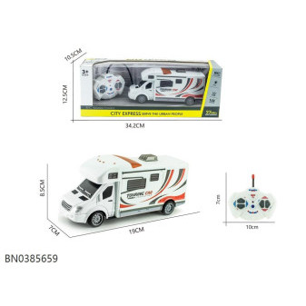 Model obytný karavan 1:32 na dálkové ovládání CITY EXPRESS
