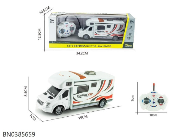 Model obytný karavan 1:32 na dálkové ovládání CITY EXPRESS