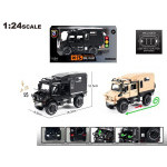 Model obytný vůz 1:24 Unimog se světlem a zvukem
